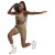 Imagen detallada 4 adidas - Women's Optimé Workout 3-Stripes Short Leggings - Leggings