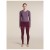 Detailbeeld 4 Icebreaker - Women's Merino 200 Zoneknit L/S Crewe - Merinowollen ondergoed