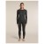 Detailbeeld 4 Icebreaker - Women's Merino 260 Oasis L/S Crewe Alpine Geo - Merinowollen ondergoed
