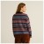 Image détaillée 4 DEDICATED - Women's Sweater Limhamn Dashed Stripe - Pull