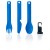Detaljbild 4 humangear - Besteck GoBites Bio K/F/S - Bestick-set