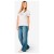 Detailbeeld 4 super.natural - Women's Mountain Lovers Bio Cotton Tee - Merinoshirt