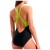 Detailbeeld 5 Arena - Women's Foliage Swimsuit V Back Lb - Badpak