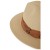 Imagen detallada 9 Brixton - Roma Straw Packable Fedora - Sombrero