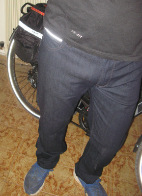 Bild 1 von NIKOS zu ALBERTO - Bike-B Eco Repel Denim - Velohose