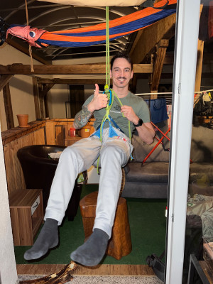 Bild 1 von Sanny-Mike zu AustriAlpin - HMS Rondo Alu Schrauber Selfie - HMS-Karabiner