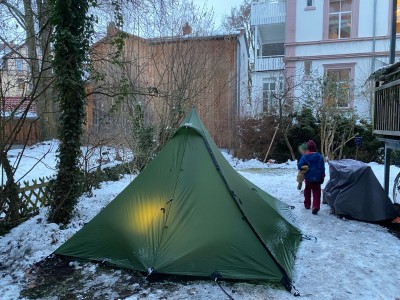 Foto 1 van Malte Sebastian bij Bach - Wickiup 3 - 3-persoonstent