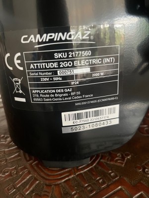 Imagen 5 de Susann sobre Campingaz - Attitude 2go Electric - Barbacoa