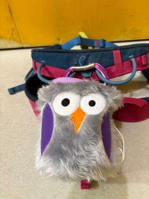 Image 1 from Elke of Crafty Climbing - Owl Chalk Bag - Chalk bag