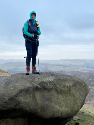 Imagen 1 de Lesley sobre Darn Tough - Women's Mountaineering OTC Heavyweight w. Cushion - Calcetines de trekking