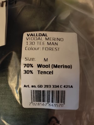 Imagen 1 de Giuliano sobre Devold - Join in Tee - Camiseta de merino