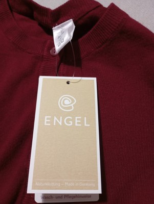 Bild 1 von Barbara Filia zu Engel - Damen Cardigan Feinripp - Wolljacke