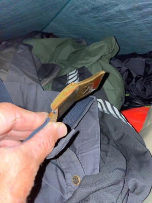 Image 1 from Toni of Fjällräven - Canvas Brass Belt 4 cm - Belt