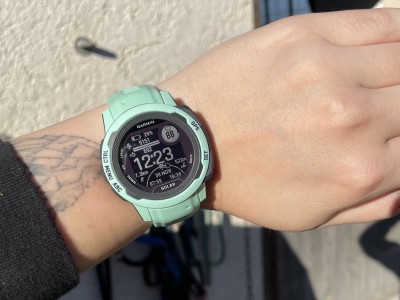 Tuotetta Garmin - Instinct2S Solar - Monitoimikello koskeva kuva 1 k&auml;ytt&auml;j&auml;lt&auml; Jasmin