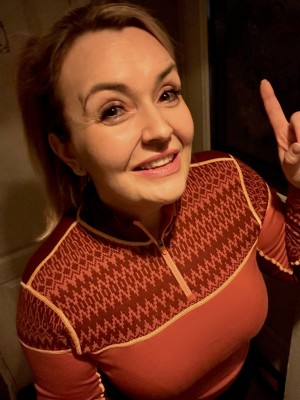 Imagen 1 de Ilona sobre Kari Traa - Women's Sara Half Zip - Ropa interior merino