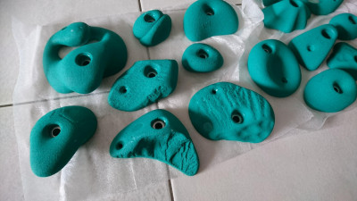 Imagen 1 de Kerstin sobre KMZ Holds - Set 3 - Juego de 22 presas de escalada S