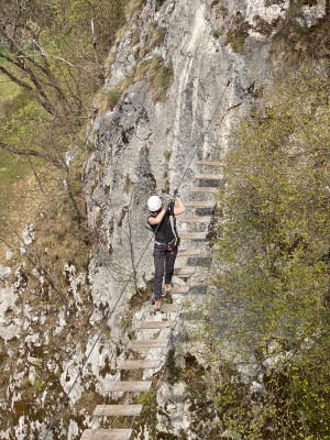 Foto 1 van Anna bij La Sportiva - Women's Tundra Pants - Klimbroek