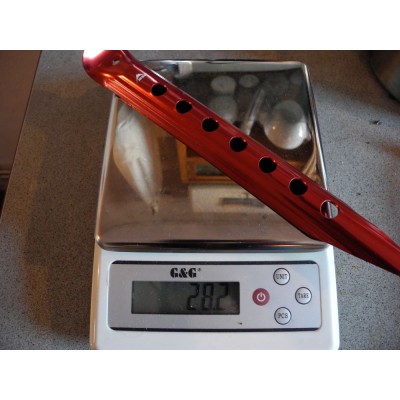 Foto 1 van Helge bij MSR - Blizzard Tent Stakes - Haring