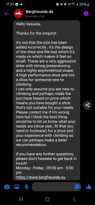 Bild 5 von Vesela zu Ocun - Ozone - Kletterschuhe