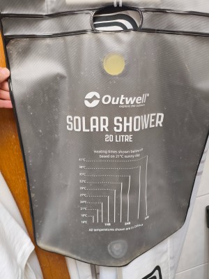 Image 1 from Ellen of Outwell - Solar Shower - Camping shower