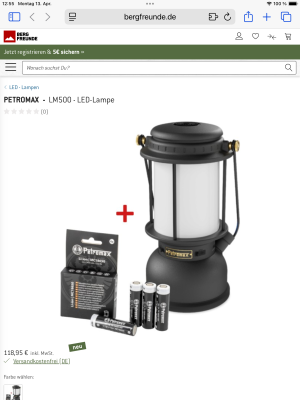 Bild 1 von Michael zu Petromax - LM500 - LED-Lampe