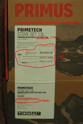 Imagen 1 de Markus sobre Primus - Primetech Stove Set II w. pan - Hornillos de gas
