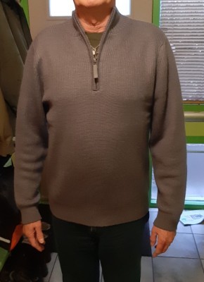 Bild 1 von Henk Jan zu Stoic - Heavy MerinoKnit MMXX.Rutvik Half Zip - Merinopullover