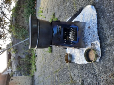 Bild 1 av Arjan till Stoic - Titanium VenaSt. Hobo Stove - Bränsletablettkök