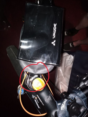 Immagine 1 di Felix su Vaude - CarboGuide Bag Aqua - Borsa da ciclismo